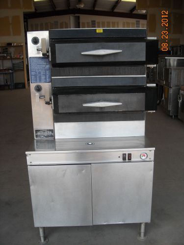 Cleveland range pem242 pressure steamer two compartments electric for sale