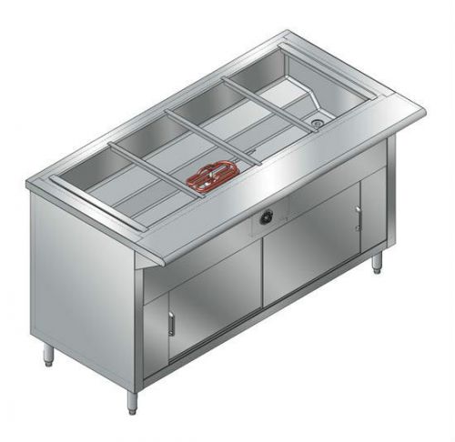 New restaurant stainless steel electric steam table model pslt-6e for sale