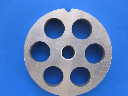 1/2&#034; (12 mm) replacement plate for chefs choice meat grinder stainless steel for sale