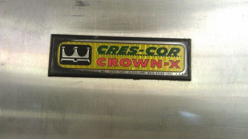 Cres cor crown x cxo 141-vrd heated cabinet for sale