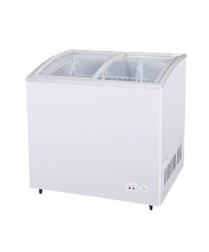 NEW Turbo Air 35&#034; Ice Cream Chest Freezer!! Sliding Curved Glass Tops!!