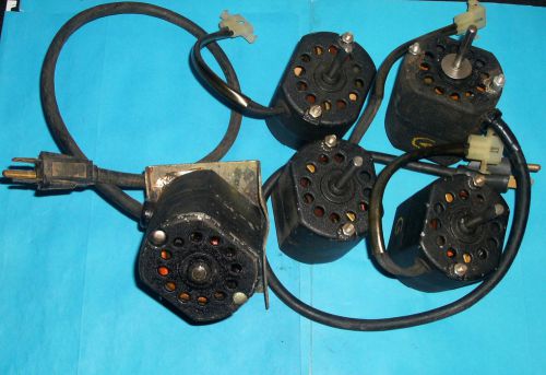 LOT OF 5 VENDING MACHINE WHIPPER MOTORS COFFEE BEVERAGE USED TESTED WORKS