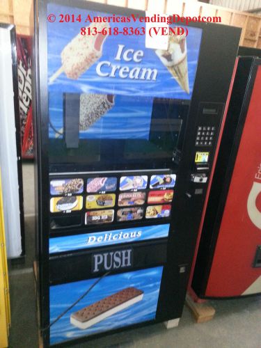 Fastcorp 631 robotic frozen food &amp; ice cream machine ~ location ready! warranty! for sale