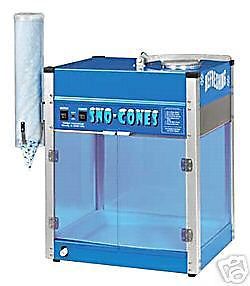Blizzard sno snow cone machine maker (commercial grade) free shipping for sale
