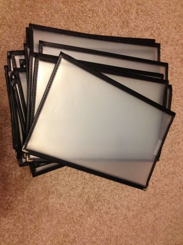 Lot of 25 Menu Covers. Tri-Fold  8.5x14 menu stock paper. Free Shipping.