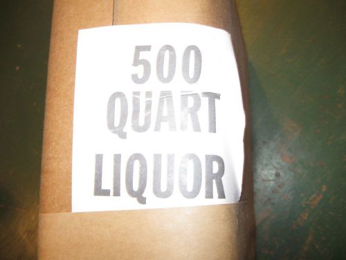 New bundle 500 brown paper merchandise bags liquor bags quart size &gt; clearance for sale