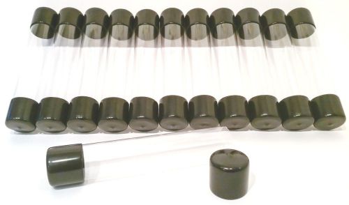 1-1/2&#034; x 8-3/4&#034; crystal clear plastic mailing tubes 12 pack usps approved mailer for sale