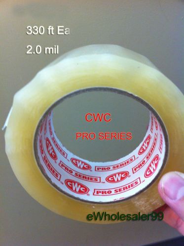 One(1)  roll carton box sealing packing tape 2.0mil 2&#034; x 110 yard - brand new for sale