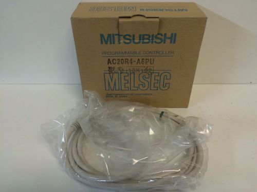 NEW MITSUBIHSI MELSEC PROGRAMMABLE CONTROLLER CABLE AC20R4-A8PU
