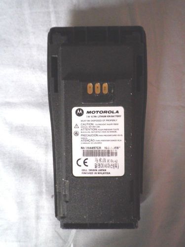 Motorola NNTN4497CR 7.4V Lithium Ion  CP Series Battery