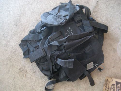Eagle drop-leg gas mask pouch bag holder police military prepper black lot of 4+ for sale
