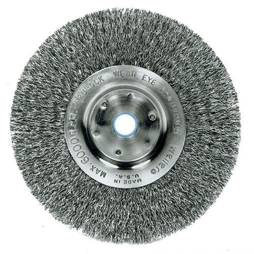 New!! 6 Inch Crimped Wire Wheel Free Shipping!