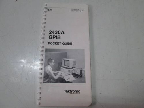Tektronix 2430A GPIB Pocket Guide