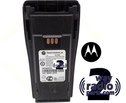 New REAL Motorola Battery NNTN4497CR Factory Fresh! for CP200 XLS PR400(VHF UHF)