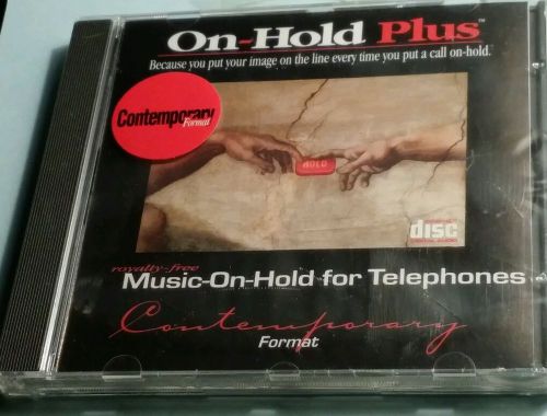 CD Music on Hold Plus for Telephones, Works with Any CD Player