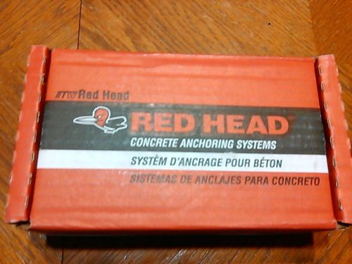 RED HEAD WS-3454, Wedge Anchor, Fully Threaded (ONE BOX OF 10 BOLTS)