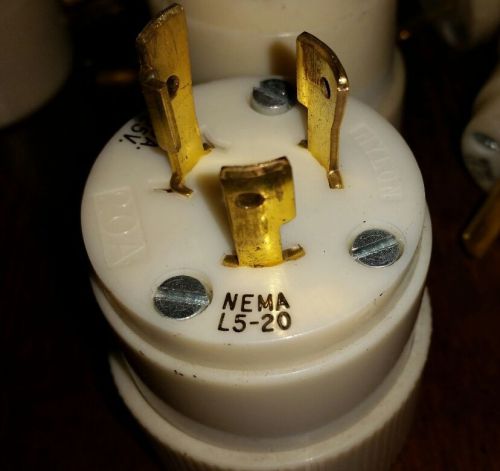 Nema l520 twist lock electrical connectors and plugs for sale