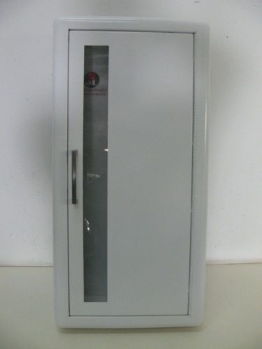J.l industries c1017v10 wall mounted fire extinguisher cabinet 24&#034;x10.5&#034;x6&#034; cap. for sale