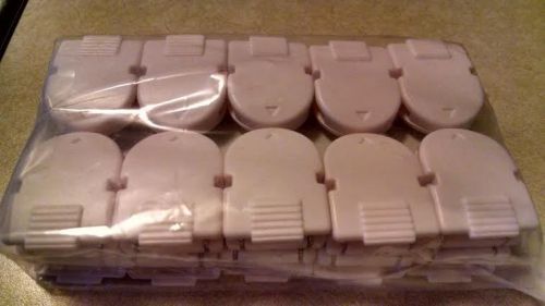 Fabric Panel Wall Clips, Assorted White,  Pack of 10