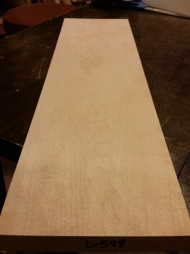 4/4 Maple Board 22.25 x 5.88 x ~1in. Wood Lumber (sku:#L-548)