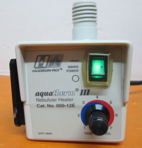 AquaTherm III Nebulizer Heater Cat No 050-12E With A Crack on its Body