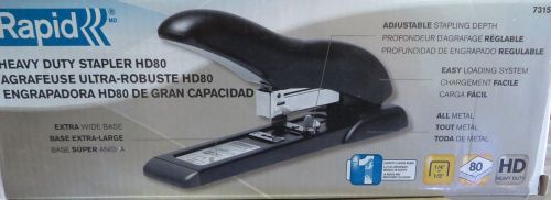 Rapid Heavy Duty Stapler HD80 Black #73159