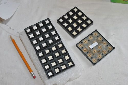 4 x 4 matrix of pushbutton switches