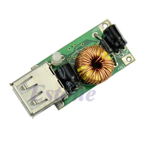 1PC DC-DC 12V Step-down to 5V Power Supply USB Charger Module For IPhone MP4 PSP
