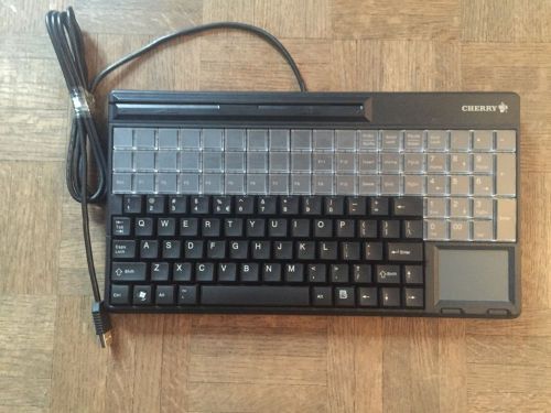 Cherry SPOS G86-61401 123 Keys USB Black POS Keyboard