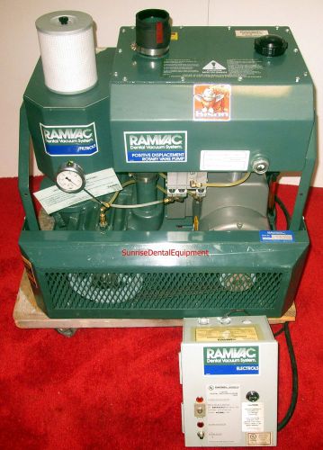 RamVac Bison Dental Dry Vacuum System w/ Tank (50 gal.)