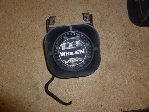 One Working Whelen SA315P Siren Speaker with Bracket a