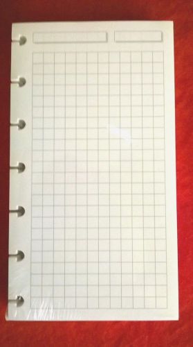 LEVENGER 100 CIRCA FULL PAGE GRID REFILLS-COMPACT *NEW*