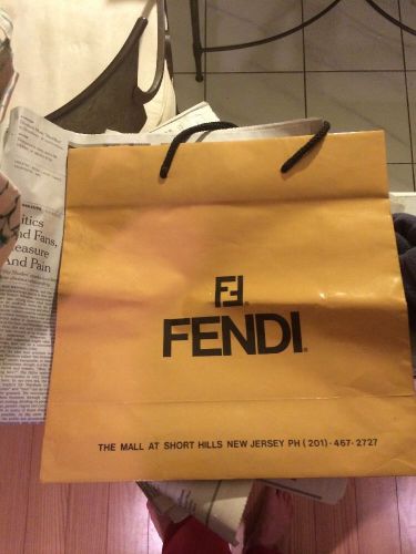 FENDI Paper Shopping Bag