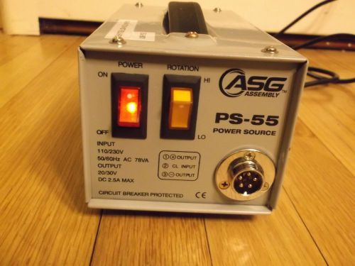 ASG Power Supply for Electric Drivers PS-55 Electric Screwdriver 230v