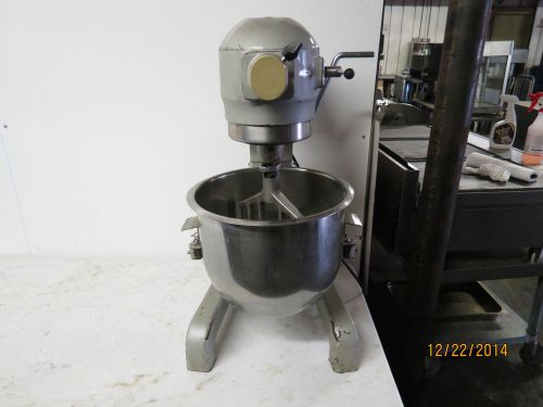 Used Hobart 20 Quart Mixer with bowl and Batter Beater