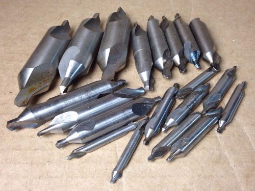 LOT OF 20 HSS DOUBLE END COUNTERSINKS NO.2 TO NO.8 KEO Used!!