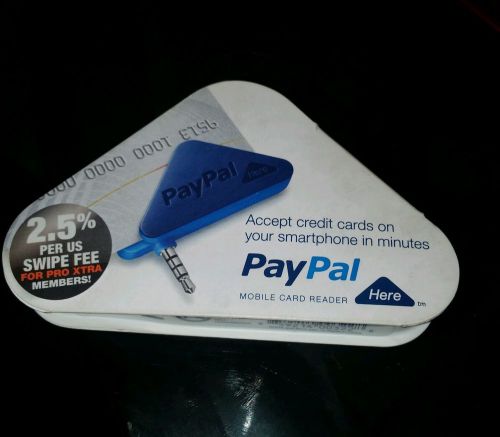 PayPal Here Card Reader - 3.5mm Jack Connection, for iPhone &amp; Android devices