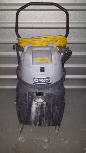 Advance awd 315 wet/dry tank vacuum for sale