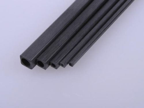 Carbon Fiber Square Tube Pipe 4x4x3mm 400mm Long MODEL MAKER