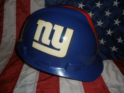 NFL Hard Hat New York Giants Team Fan Helmet Hats Football Giant Work Cap