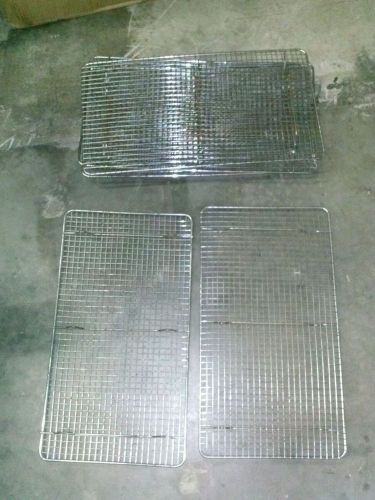 6 Used Wire Pan Grates