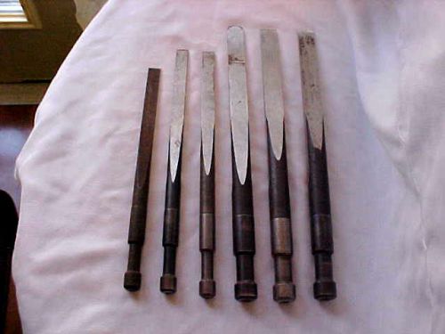 (6) LARGE WOODWORKING CHISELS