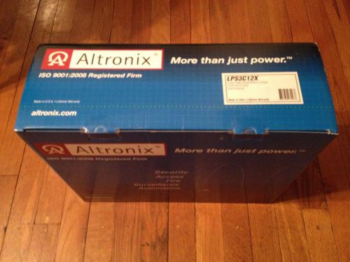 LPS3C12X Linear Power Supply/Charger 12VDC @ 2.5A. w 1 Battery NEW