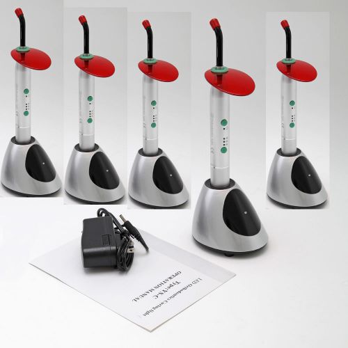 5x dental wireless led curing light lamp 2000mw teeth orthodontics dentistry d8 for sale