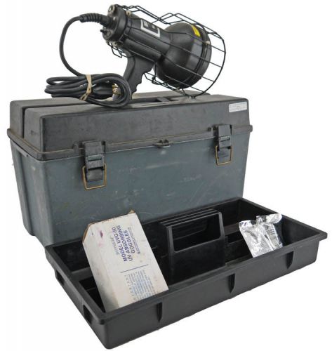 Spectroline bib-150b leak detection built-in ballast 365nm black light w/case for sale