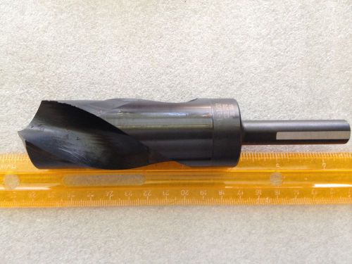 CLE-LINE C20794 1.4062 - 1-13/32 Drill HSS S&amp;D 1/2&#034; Shank Black Oxide 1892 - New