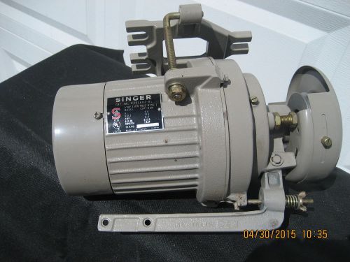 SINGER Industrial Sewing Machine Clutch Motor, 1/3 HP/110 Volts/ 1725 RPM  -