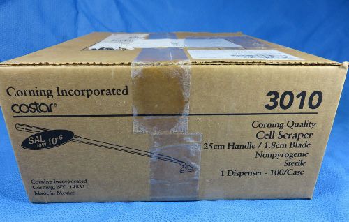 Corning Costar 3010 Cell Scraper, 25cm Handle, 1.8cm Blade Box of (100)