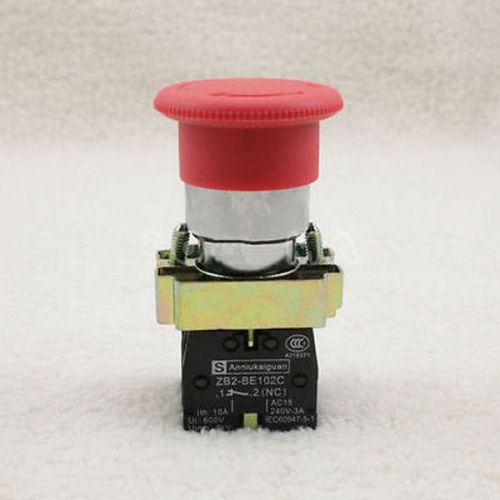 1PCS Red XB2-BS545 Telemecanique Emergency Stop Button Switch  600V 10A US