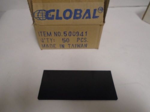 NEW GLOBAL 500941 BLACK DIVIDERS FOR PLASTIC SHELF BOXES, PKG. OF 50, NIB